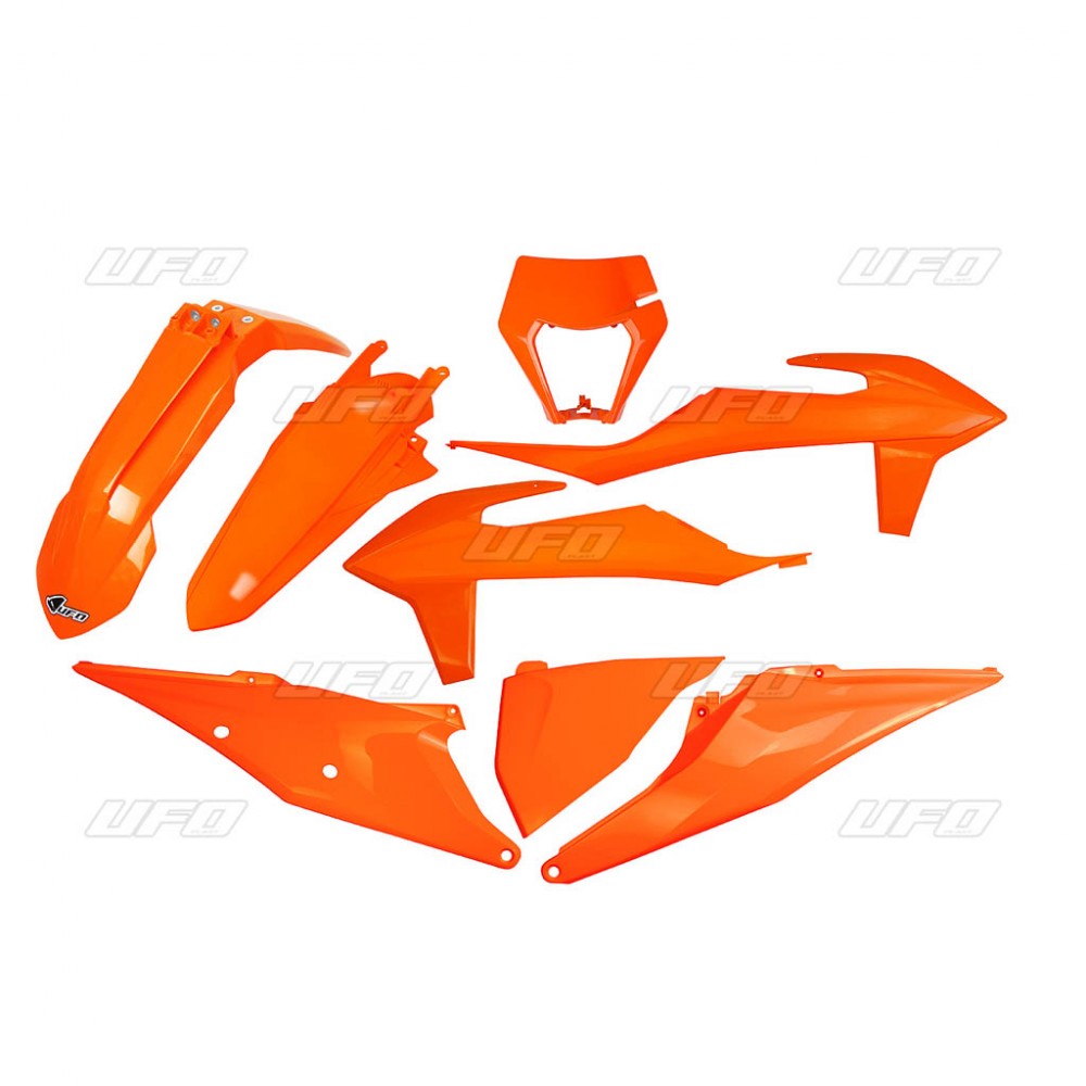UFO Plasticset Oranje KTM 150 EXC TPI/250 EXC TPI 2020-2023