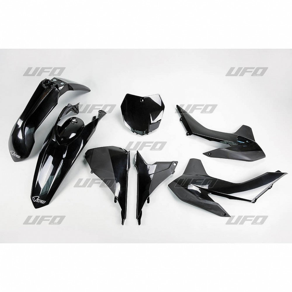 UFO Plasticset Zwart KTM 125 SX/150 SX