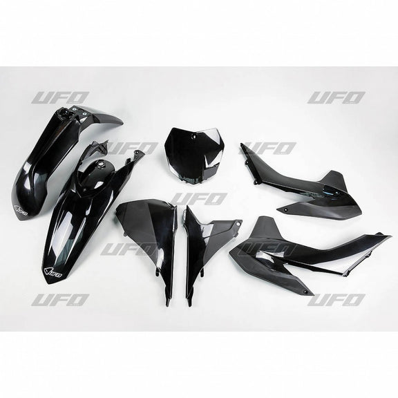UFO Plasticset Zwart KTM 125 SX/150 SX