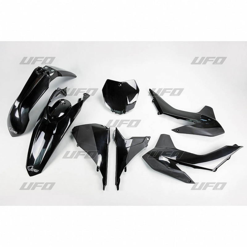 UFO Plasticset Zwart KTM 125 SX/150 SX