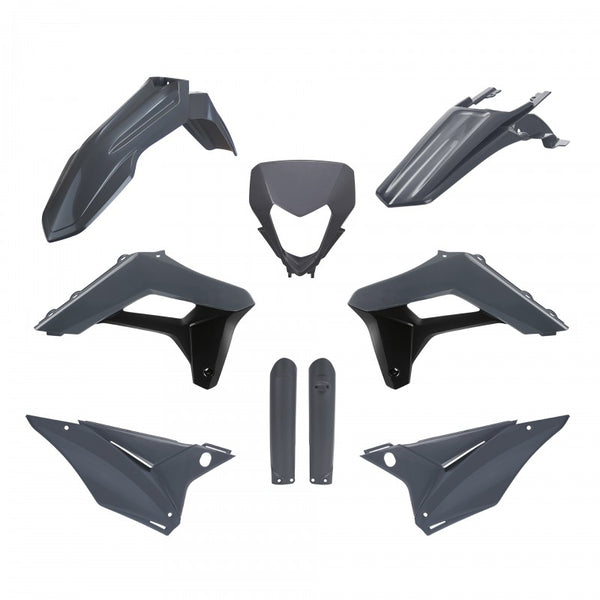 Polisport Plasticset Grijs Sherco SE-F250R/SE-F300 2024