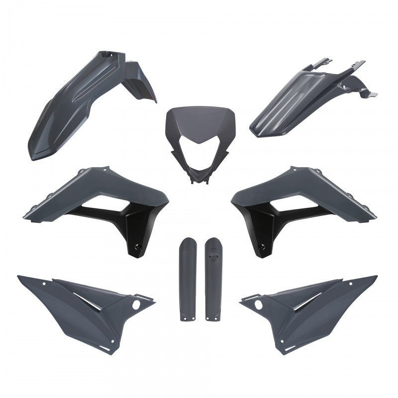 Polisport Plasticset Grijs SHERCO SE-F250R/SE-F300 2024