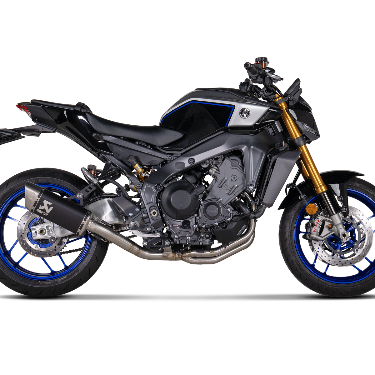 Akrapovic Racing Line Uitlaatsysteem Titanium Zwart Yamaha MT-09 2021-2026, productfoto 2