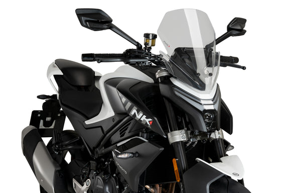 Puig Windscherm New Generation Sport CFMoto 450 NK (2023 en later) transparant