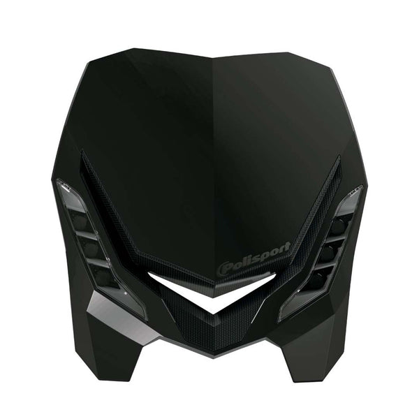 Polisport Headlight Black E-Blaze