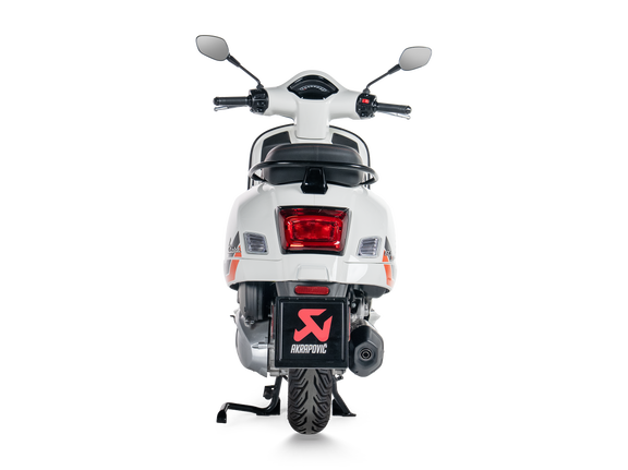 Akrapovic Slip-On Line Einddemper RVS Zwart Vespa GTS 310 2024-2025, productfoto 4