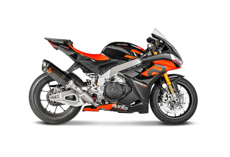 Akrapovic Track Day Tussenpijp met Verzamelstuk Titanium Aprilia RSV4 en Tuono V4 2021-2024, productfoto 2