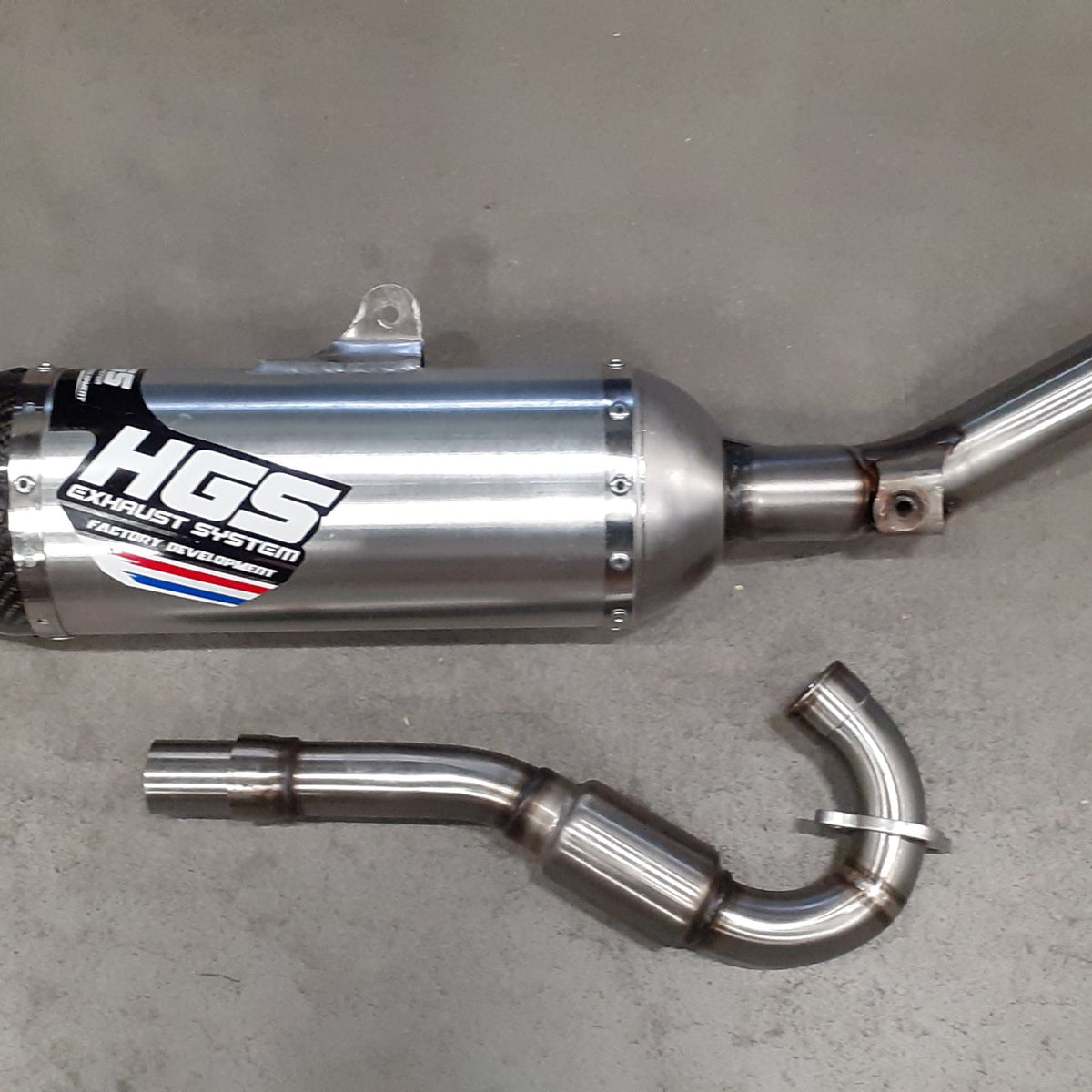 HGS Compleet uitlaatsysteem 4-takt Honda CRF150R 2004-2026
