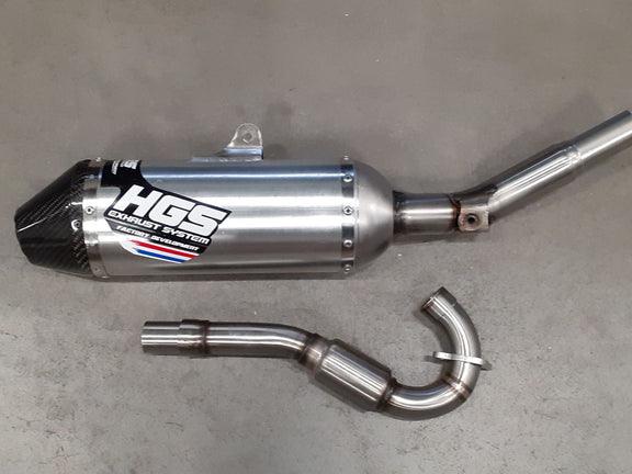 HGS Compleet uitlaatsysteem 4-takt Honda CRF150R 2004-2026