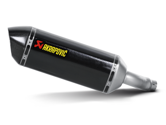Akrapovic Slip-On Line Einddemper Carbon Kawasaki Ninja 250, Ninja 300 en Z300 2013-2016, productfoto 1
