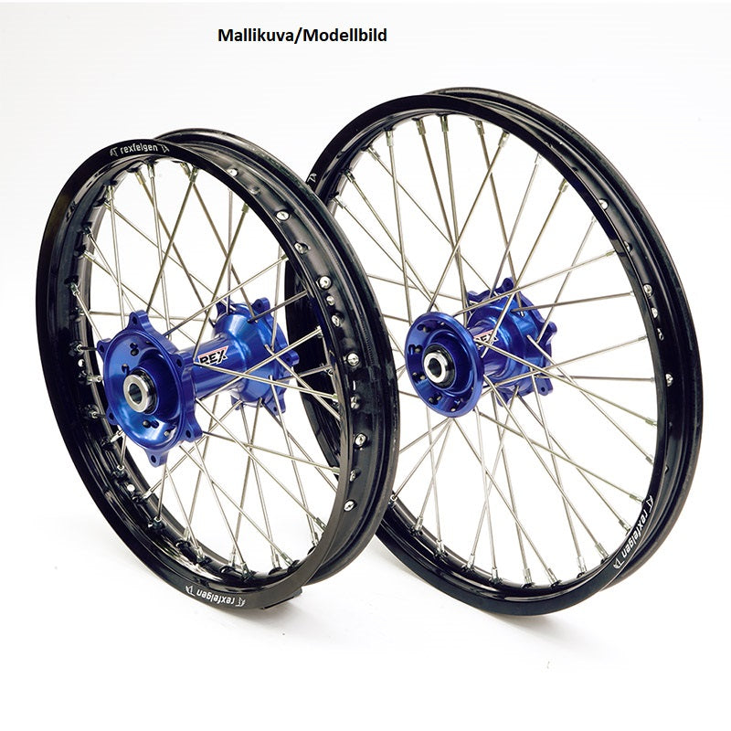 Rex Naaf 19x2,15 TC&FC TE&FE 22M 2023-2025 Velg zwart, Blauw