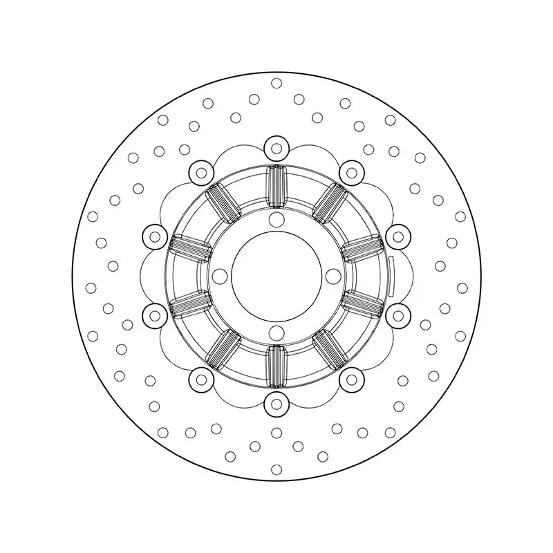 Brembo Serie Oro voorremschijf 285 x 5,0 mm 78B40892