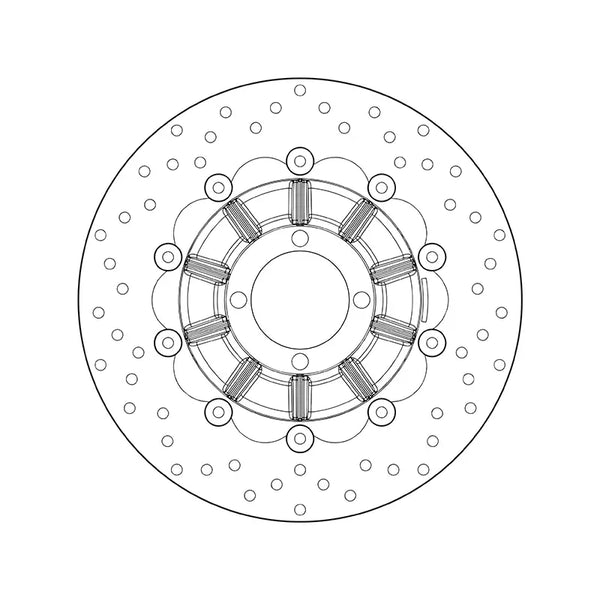 Brembo Serie Oro Front Brake Disc 285 x 5.0 mm 78B40892