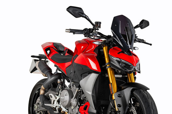 Puig Windscherm New Generation Touring Ducati Streetfi donker smoke