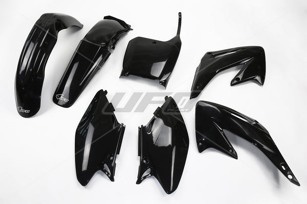 UFO Plasticset Zwart Honda CR125R/CR250R 2002-2003