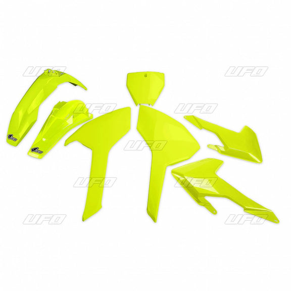 UFO Plasticset Geel HUSQVARNA FC250/FC350