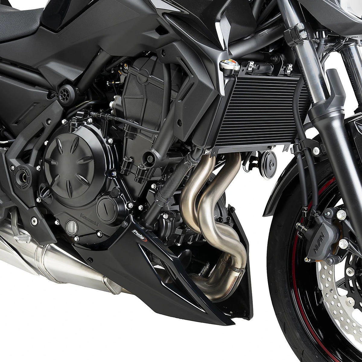 Puig Motorspoiler Kawasaki Z650 (2025 en later) zwart