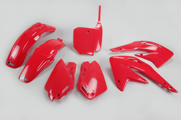 UFO Plasticset Rood Honda CR85 vanaf 2003