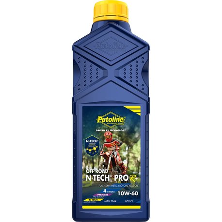 Putoline N-Tech® Pro R+ Off Road 10W-60 motorolie 1 liter