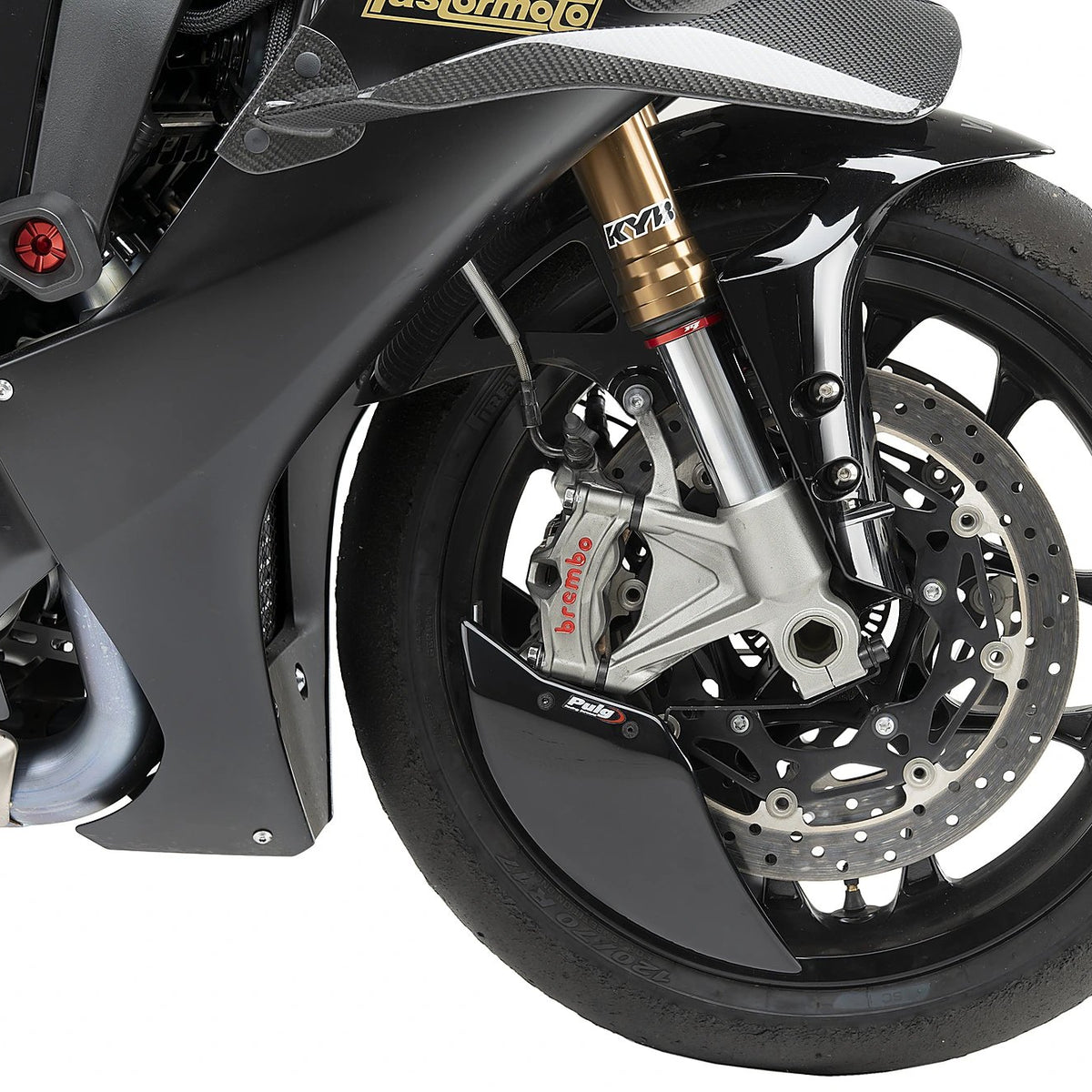 Puig Wieldeflector Yamaha YZF-R1 (2025 en later) zwart