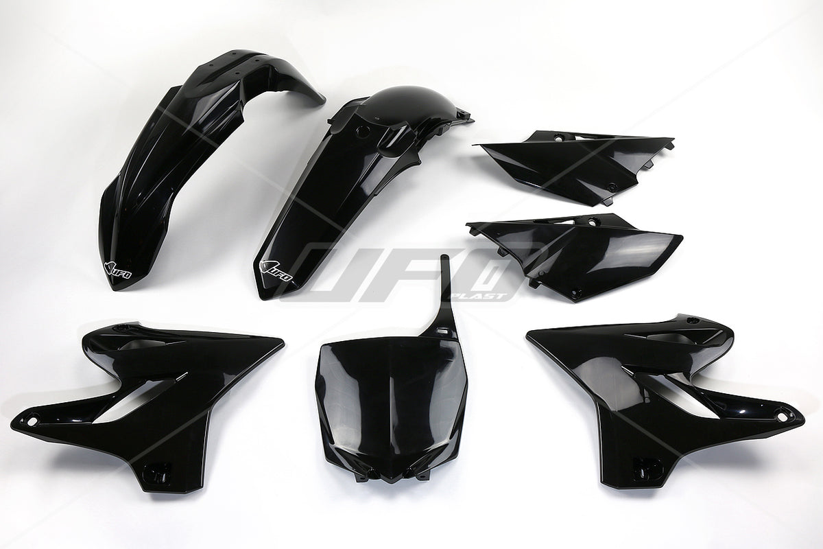 UFO Plasticset Zwart YAMAHA YZ125/YZ250 2015-2021
