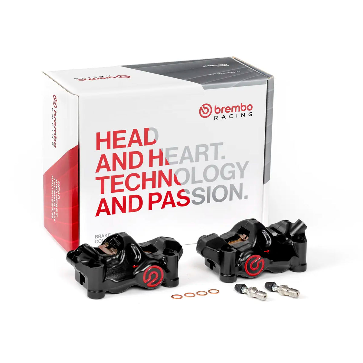Brembo Remklauw 484 kit 108 zwart coating 108 mm 220B47320