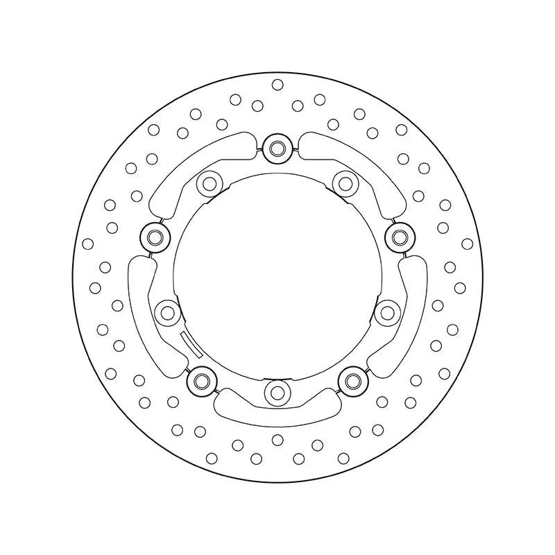 Brembo Serie Oro voorremschijf 267 x 5,0 mm Yamaha XP530 Tmax 2012-2019
