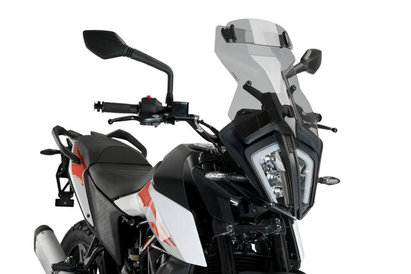 Puig Windscherm Touring /Visor KTM 390 Adventure (2020 en later) smoke