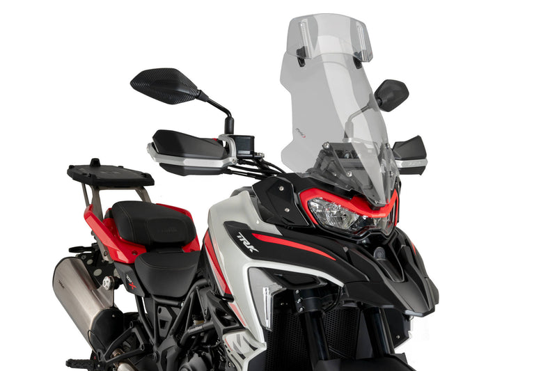 Puig Windscherm Touring met vizier Benelli TRK 702/X (2023 en later) smoke