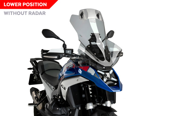 Puig Windscherm Touring met vizier Without Acc/Radar BMW R1300 smoke