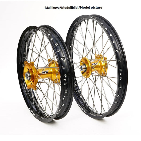 Rex Naaf 21x1,60 Suzuki RMZ250/RMZ450 2005-2024 Velg zwart, Goud