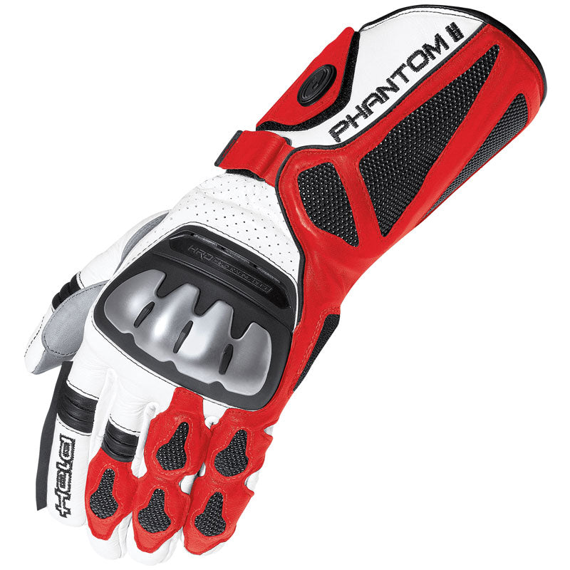 PHANTOM II RaceGLOVES WHITE-RED