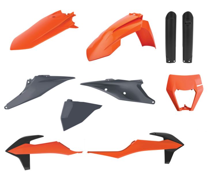 Polisport Plasticset KTM 150 EXC TPI/250 EXC TPI 2020-2023