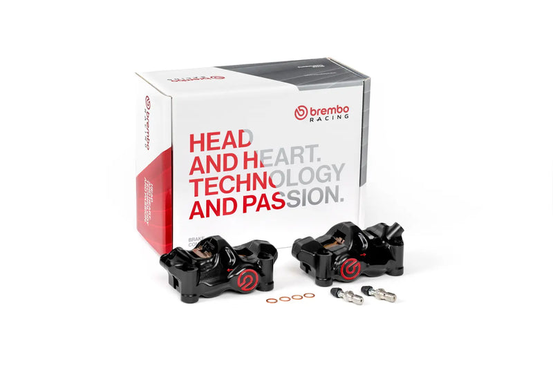 Brembo Remklauw 484 kit 100 zwart coating 100 mm 220B47310