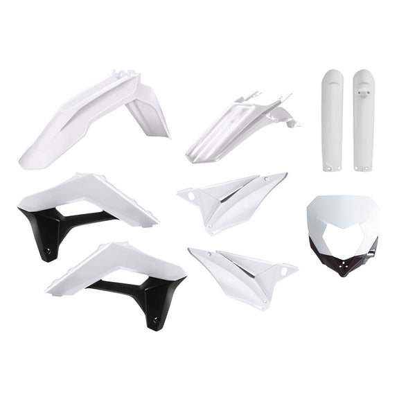 Polisport Plasticset Wit SHERCO SE-F250R/SE-F300R 2017-2023