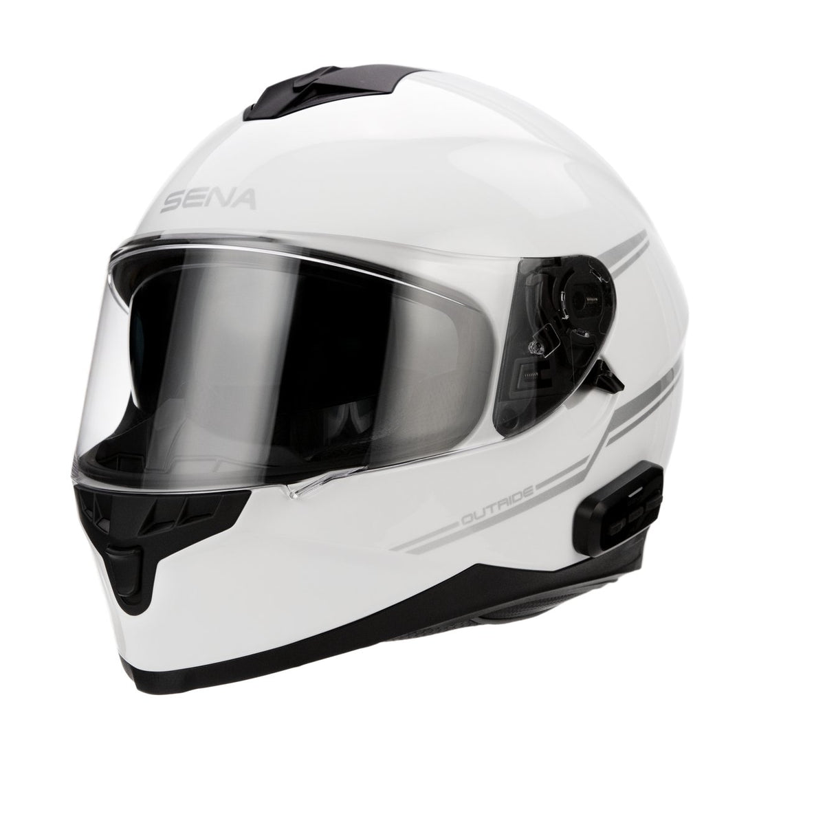 Sena Outride Integraalhelm met Bluetooth Intercom Wit