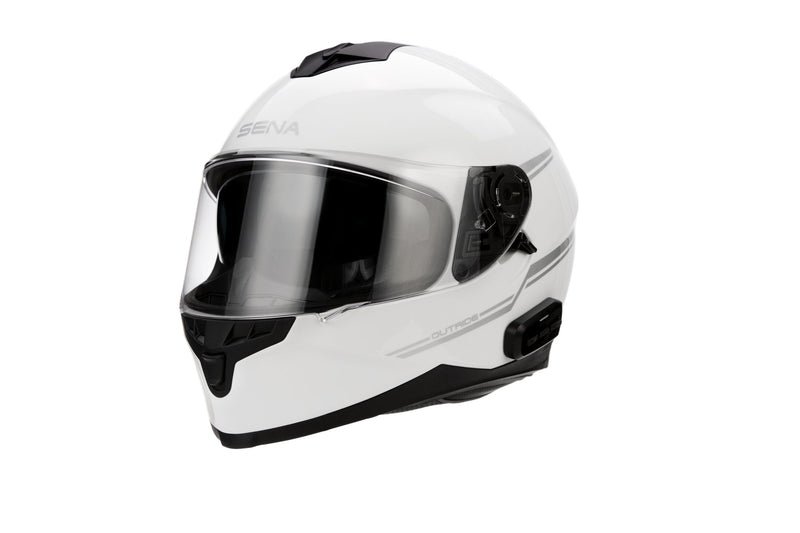 Sena Outride Integraalhelm met Bluetooth Intercom Wit