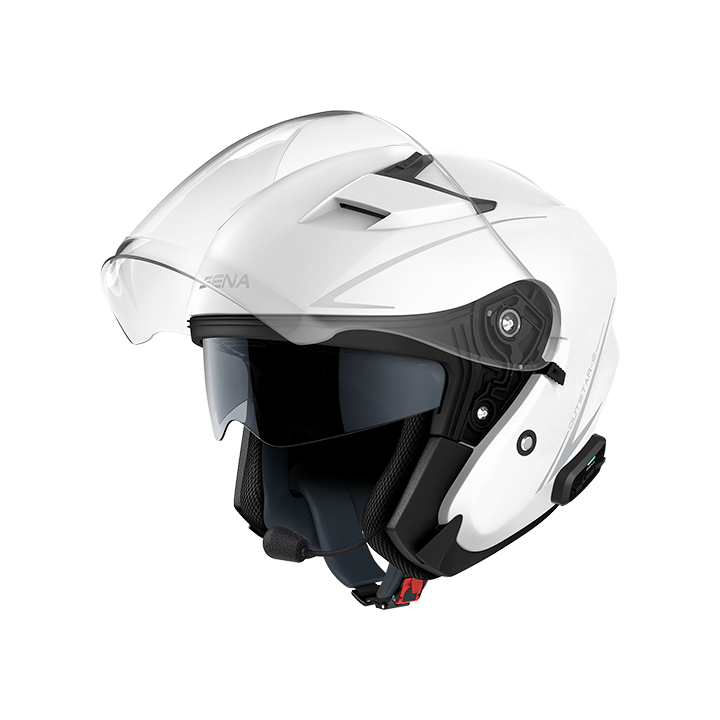 Sena Outstar S Jethelm met Bluetooth Intercom Matzwart