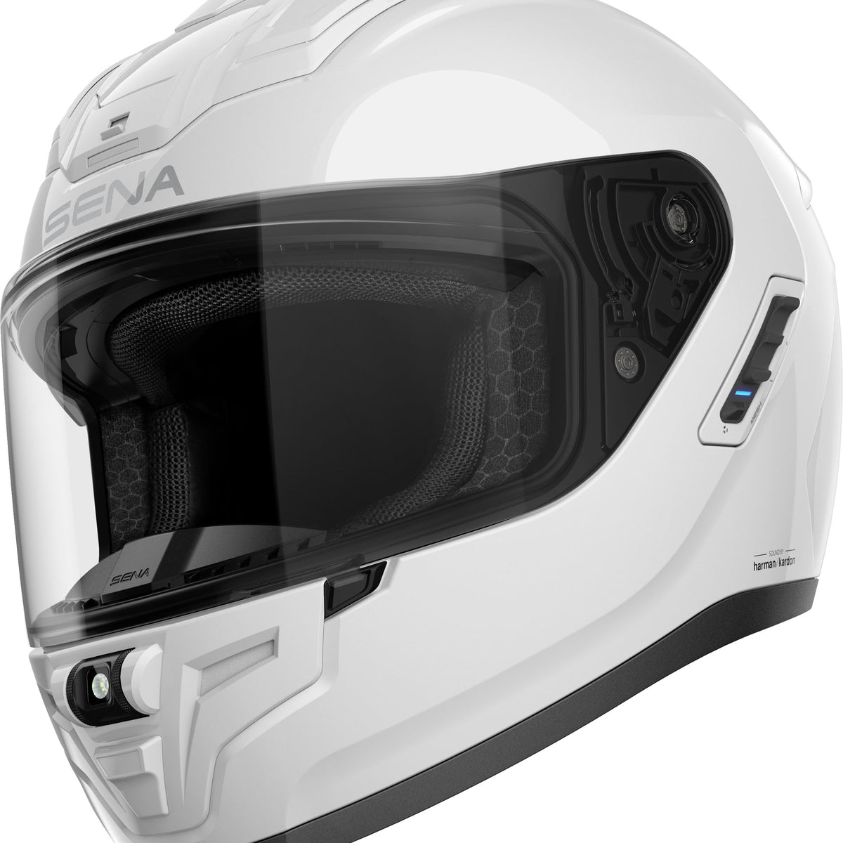 Sena Phantom Integraalhelm met Bluetooth Intercom Wit
