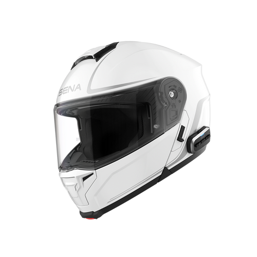 Sena Outrush 2 Modular Helmet with Bluetooth Intercom White