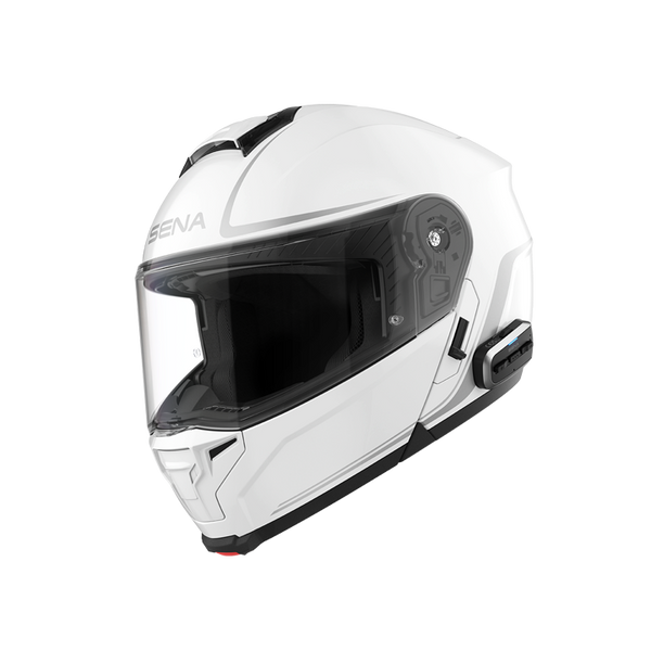 Sena Outrush 2 Modular Helmet with Bluetooth Intercom White