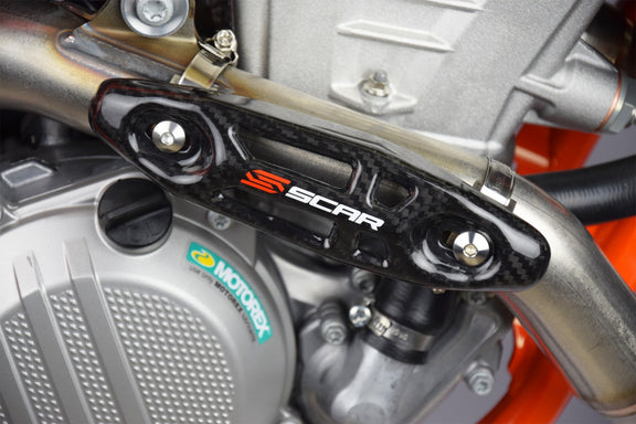 Scar Carbon Uitlaat Hittebescherming 4 stroke