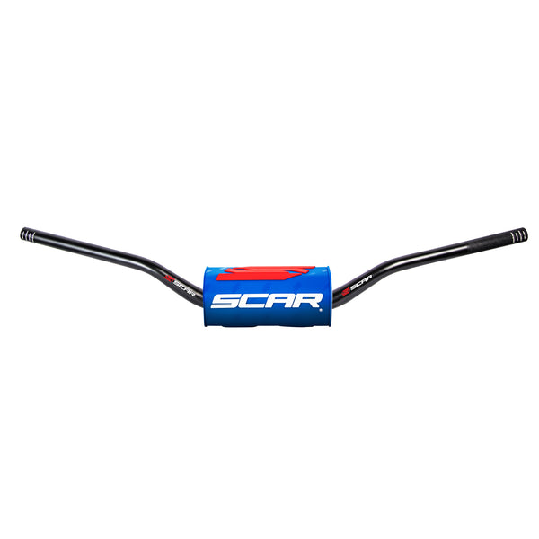 Scar O² Stuur Ø28,6 mm hoog mini RC Blauw