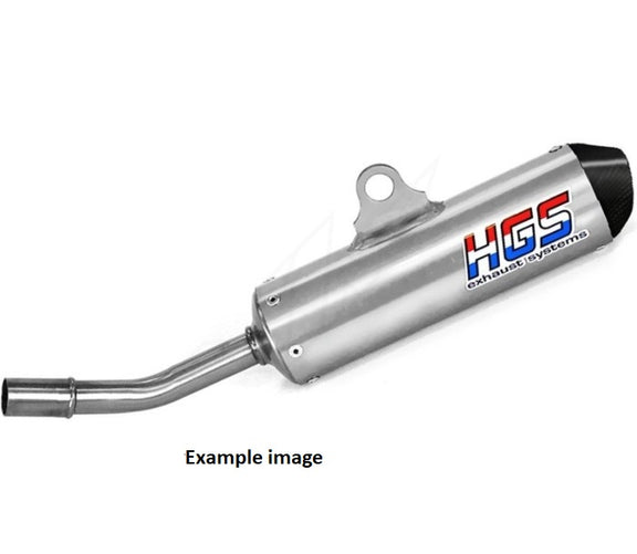 HGS Einddemper 2-takt carbon Yamaha YZ65 2018-2026