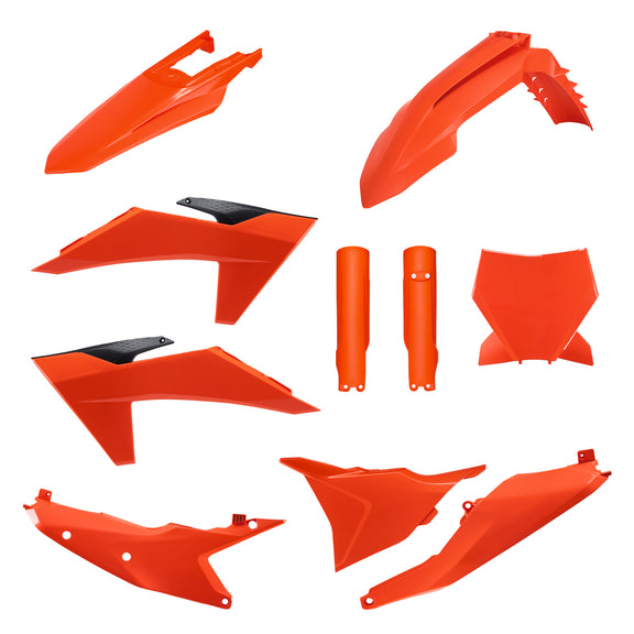 Polisport Plasticset Oranje KTM 125 SX/250 SX 2023-2024