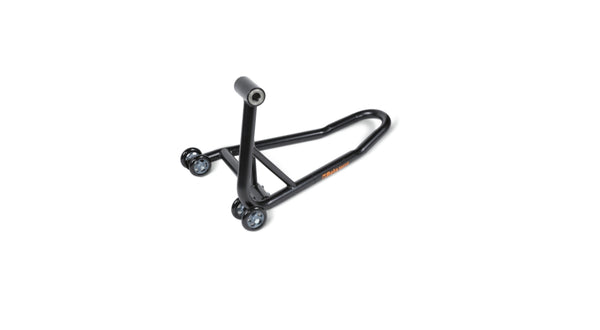 Beta Tools 3043C Single-Sided Swingarm Stand Left with Wheels