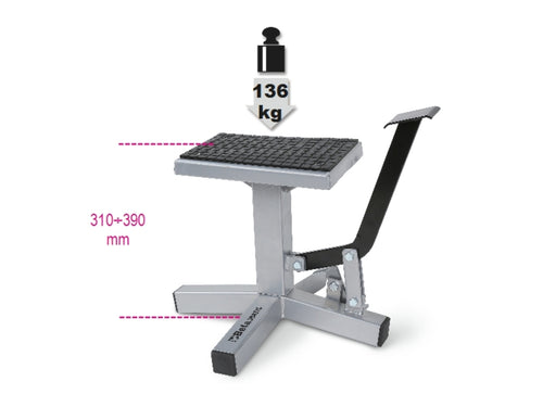 Beta Tools 3047C Adjustable Cross Enduro Motorcycle Stand 136KG Professional