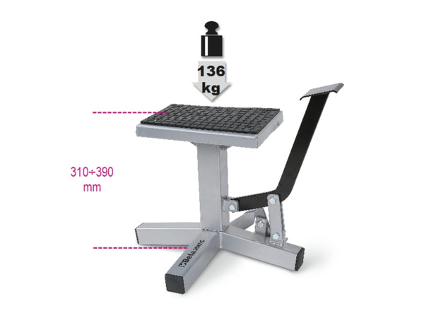 Beta Tools 3047C Adjustable Cross Enduro Motorcycle Stand 136KG Professional