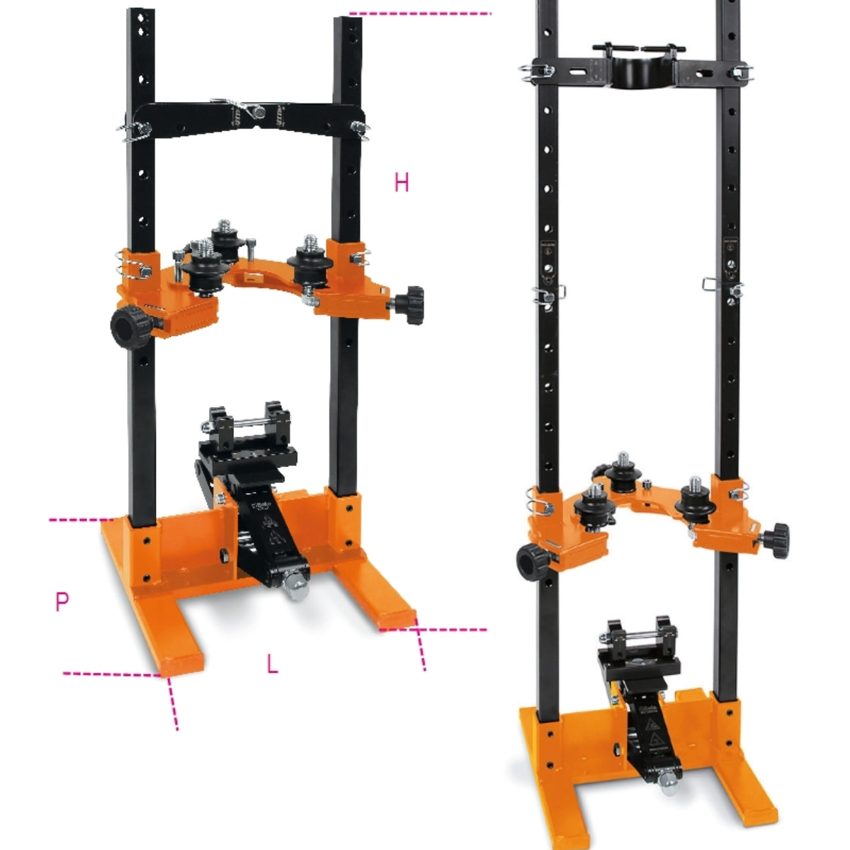 Beta Tools 3072N Achterschokdemper Demontage Unit Motorfiets Verstelbaar 1 Ton