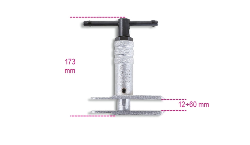 Beta Tools 3085 Bremskolben-Ausziehwerkzeug für Motorrad- und Rollerbremssättel